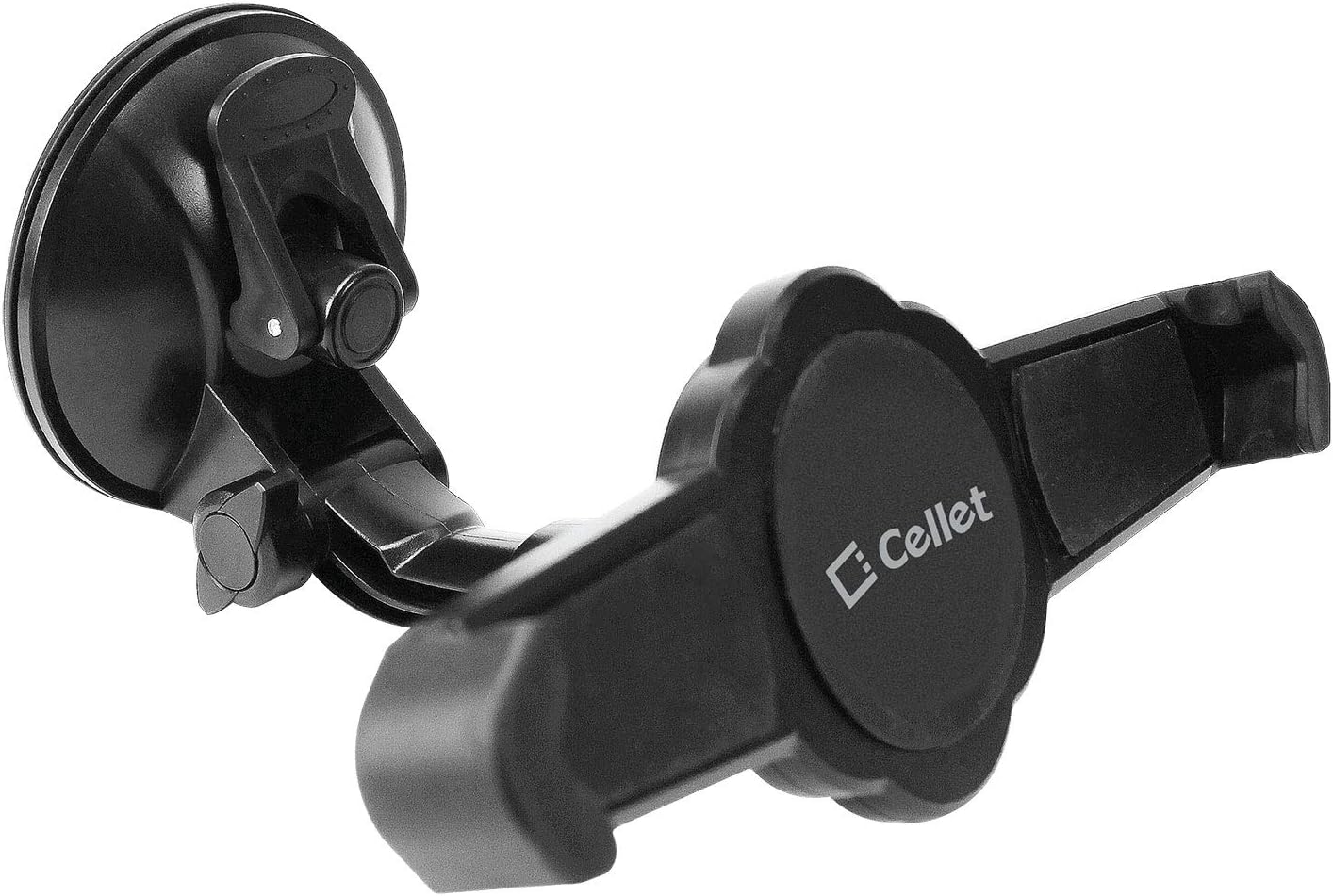 Cellet Dashboard Tablet Holder Mount Cradle Compatible to Apple iPad Pro Air Mini Samsung Galaxy Tab S6 S4 Tab S5e Tab A 8.0 Tab A 10.1 2019 Amazon Fire HD 10 HD 8 7 LG Surface Pro