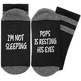 LoaHak Funny Socks, Novelty Socks, Gifts Socks for Men, Pops, Papa Gifts for Father's Day, Christmas, Thanksgiving, Birthday.