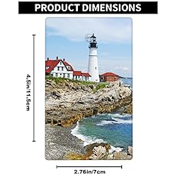 Pznen Light Switch Cover Plate, Lighthouse Coastal