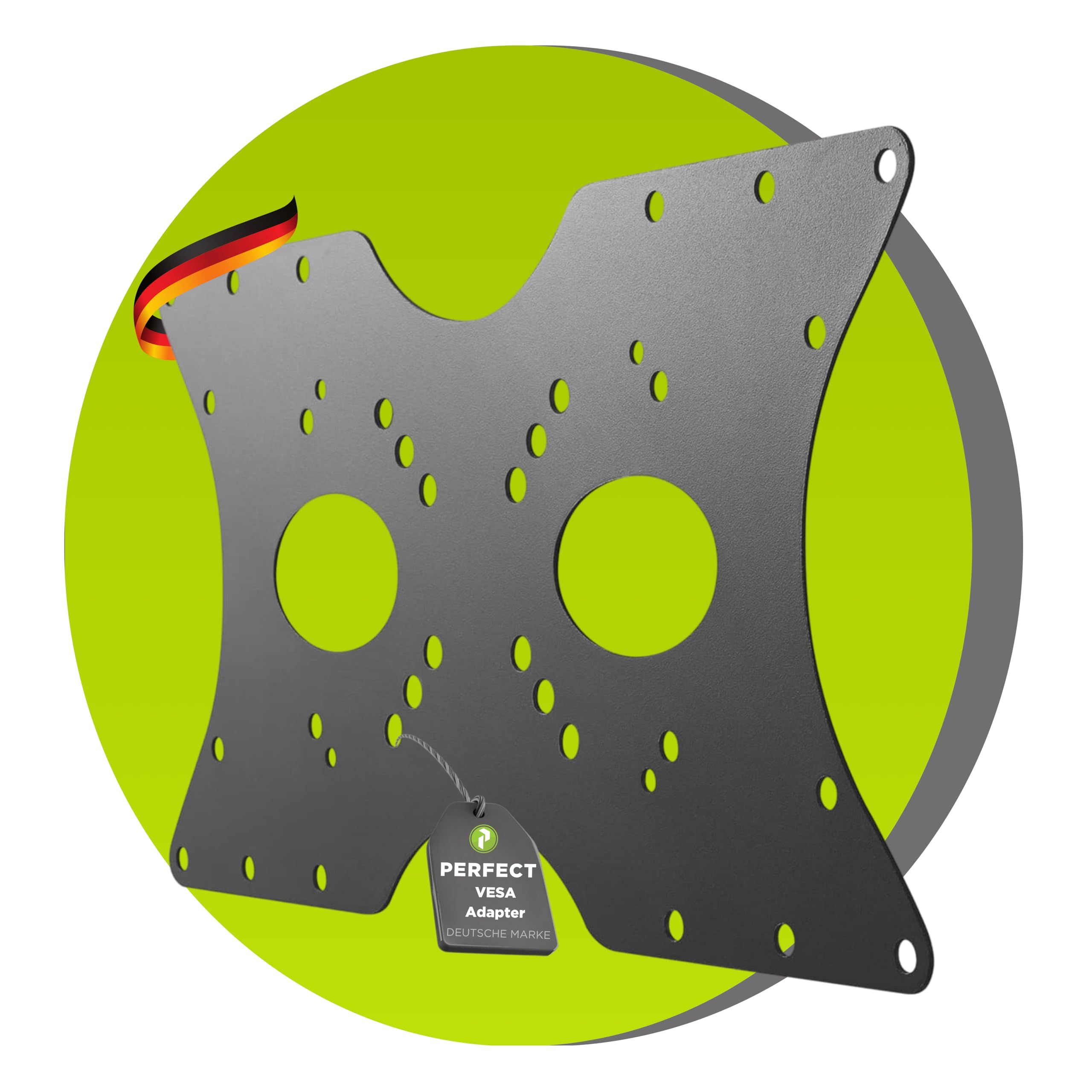 Perfect Universal VESA Adaptor VESA 50 x 50 to 400 x 200 1 Piece Black