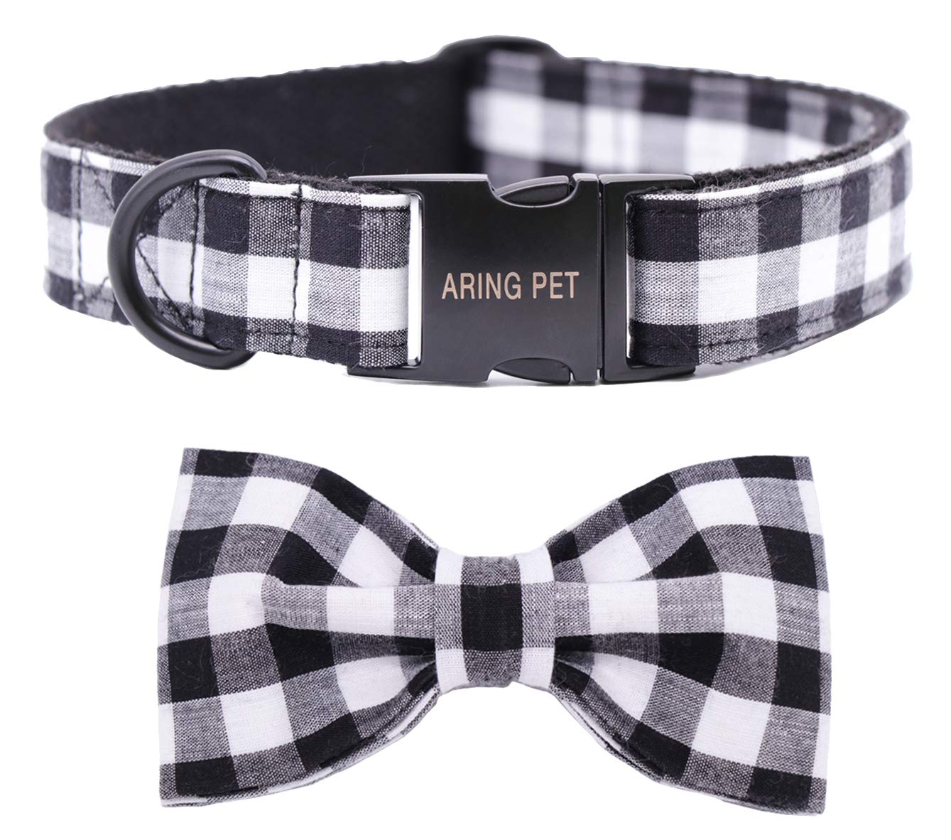 ARING PET Dog Collar Bowtie, Dog Collar with Bow, Adjustable Collars for Dogs Small Medium Large