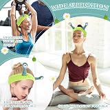 Molain Face Wash Headband Coral Fleece Green Elastic Non-Slip Makeup Accessory view 5