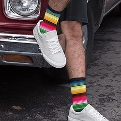 LUMANSITTER Mexican Blanket Serape Stripe Pattern