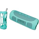 GETGEAR Silicone Cover Sleeve for JBL Flip 6 Portable Bluetooth Speaker, Customized Design Cover Portable Protection Solution, Best Matching in Shape and Color (Mint)