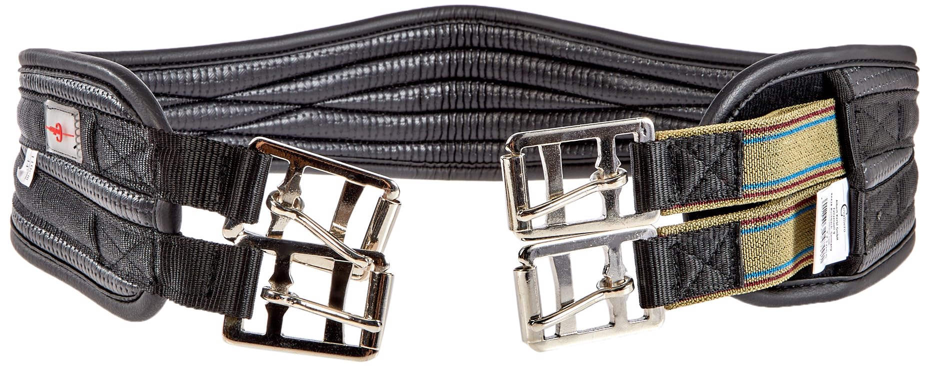 Kerbl 321055 Curved Saddlegirth - Black, 110 cm