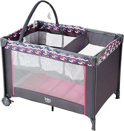 costway travel cot