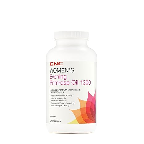 Gnc Aceite de onagra para mujer 1300