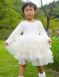 Cilucu Baby Girls Dress Toddler Kids Party Tutu