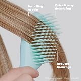 Tangle Teezer Mini Ultimate Detangler Jade Lagoon for Wet & Dry Hair view 4
