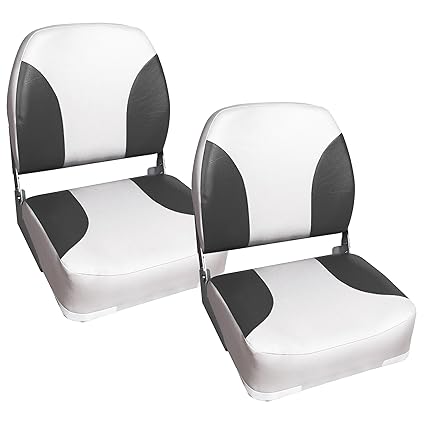 Non Slip Ergonomic Water Resistent Boat Seat Double Set