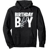 NBA Birthday Boy San Antonio Spurs Retro Logo Pullover Hoodie