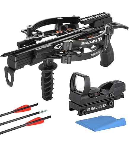 BALLISTA BAT Bowfishing Bundle, 300 FPS Crossbow, BL25 Reel & Arrows