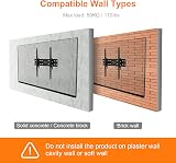 GRIFEMA GB1004-2 TV Wall Bracket 26-65 inch Tilt 50kg 400x400 VESA view 6