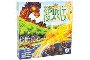 Greater Than Games | Horizons of Spirit Island | Cooperative Strategy Board Game | 1 to 3 Players | 90+ Minutes | Ages 14+