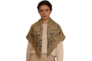 Yesangle 35" Head Scarf Large Square Scarf Hairscarf Fashion Scarves Bandana Night Sleeping Wraps for Women B01