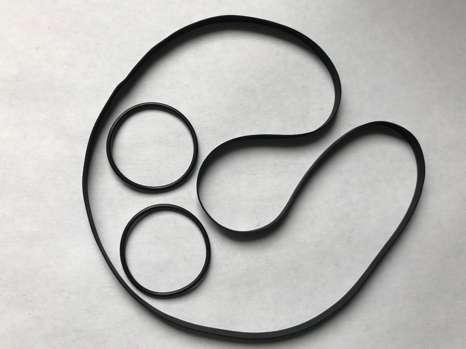 New 3 Belt Set for Mitsubishi Turntable LT5 LT5V LT640 X