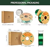 ERYONE Silk PLA Filament 1.75mm 1KG Silk Green 0.03mm Tolerance view 7