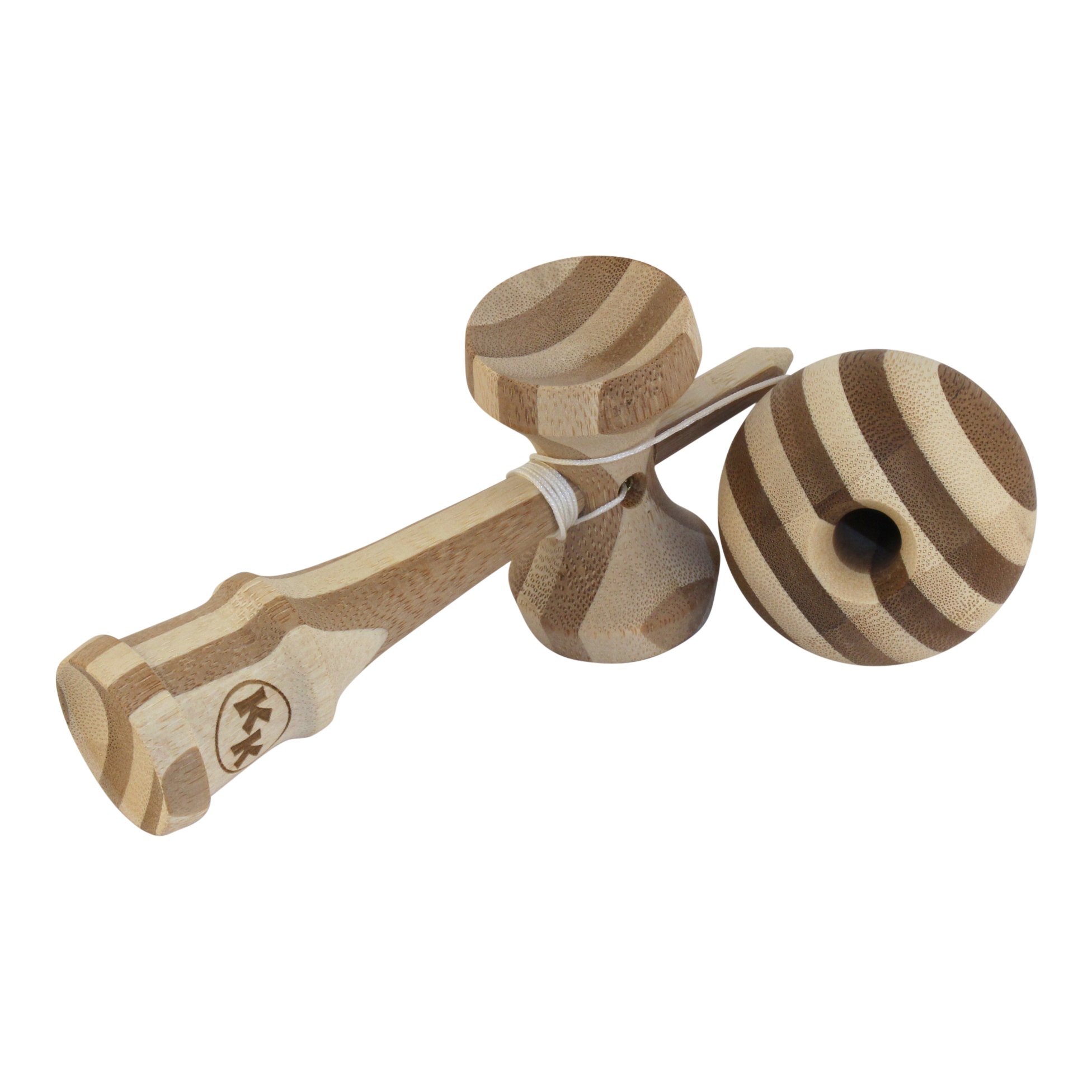 Kotaro Pro Bamboo Kendama Toy with Extra String