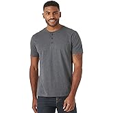 Wrangler Authentics Men's Short Sleeve Henley Tee