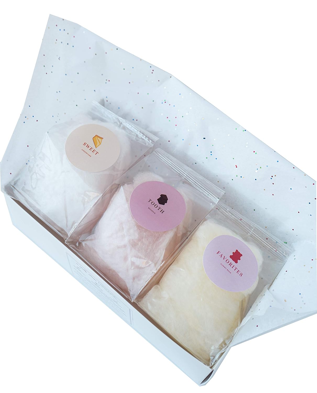 cotton candy baby shower favors