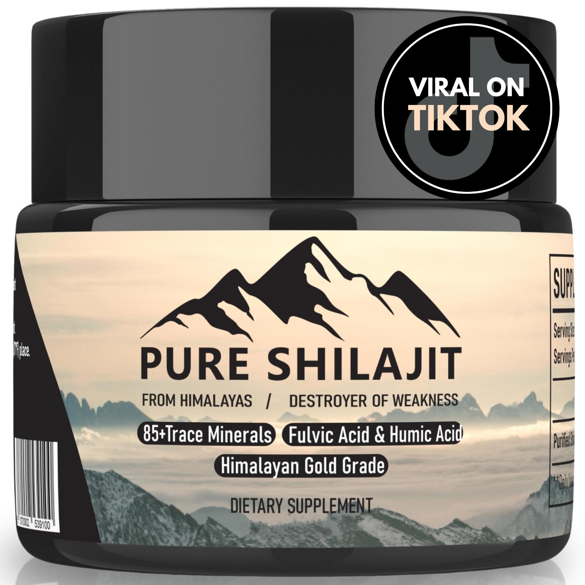 Pure Shilajit Himalayan Gold Grade