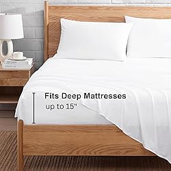 Casa Platino Twin Sheets Set, 100% Brushed