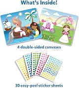 Skillmatics Dot It Sticker Art Unicorns Princesses 500+ Stickers Kit view 2