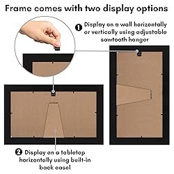 Americanflat 4x8 Picture Frame in Black