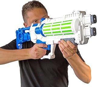 Nick and Ben MEGA XXXL Wasser-Gewehr Pistole 75cm Spritz-Waffe Kinder Sommer Spielzeug Water-Blaster Galaxie-Waffe Schlacht