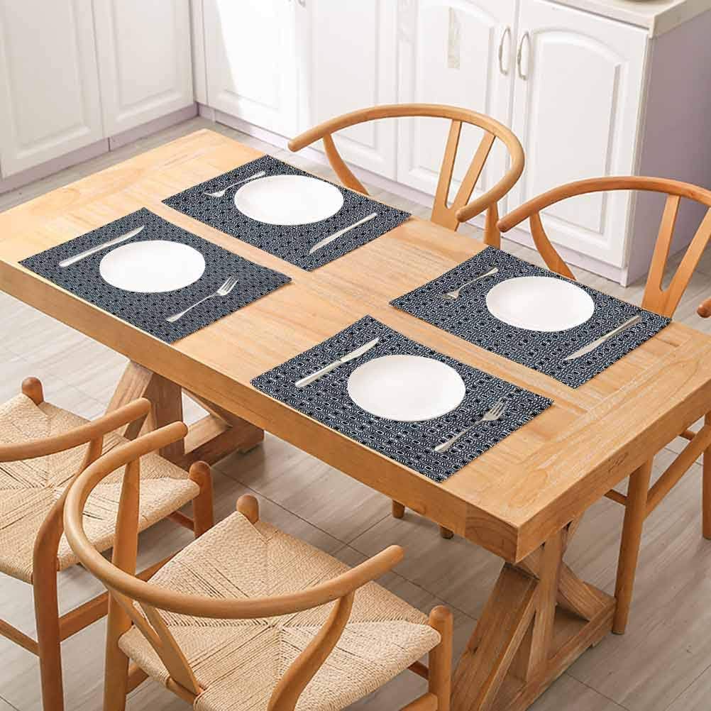 FloraGrantnan Dining Table HeatResistant Placemats Place