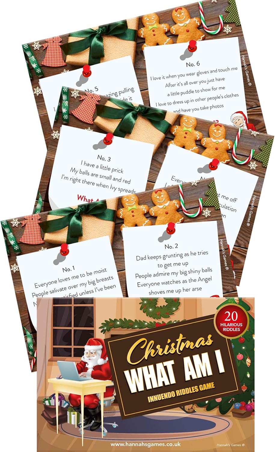 What Am I Xmas Games for Adults