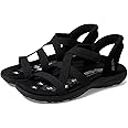 Skechers Women's Reggae Slim-Stretch Flex Hands Free Slip-ins Sandal