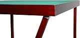 Engelhart Bridge Table Birchwood 89cm Foldable Card Table Felted Green Top view 5