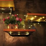 BXROIU 2 Pack Fairy Lights Battery Operated 5m Silver Wire 50 LEDs view 6
