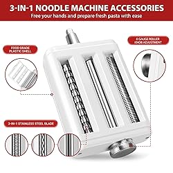 ZACME 3 in 1 Pasta Maker Attachment for ZACME Stand