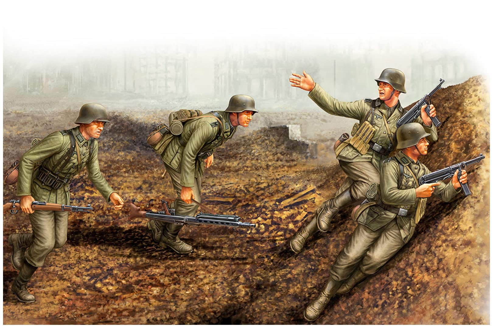 Hobbyboss 1:35 - German The 6 Army Mamaev Hill