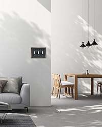 TREEWELL 2-Pack Triple Toggle Light Switch Cover