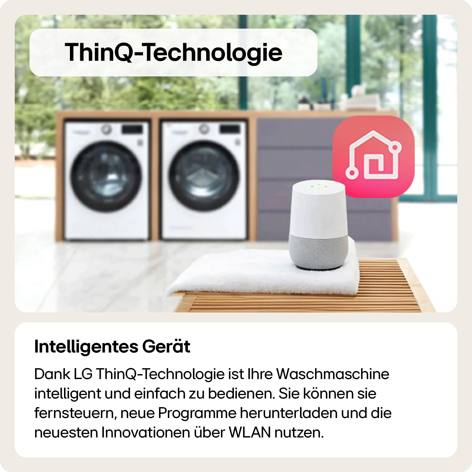 LG F4WX801YS Waschmaschine (11 kg, Energieklasse A-40%, 1.400 U/Min.) mit AI Wash, Easy-Touch Drehregler, TurboWash 360, ThinQ, Silber 5