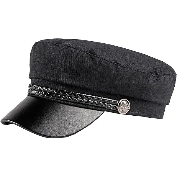 Sterkowski Kashubia Model 2 Yachting Leather Visor Cap