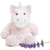 warmies Microwavable & Weighted Stuffed Animals, Unicorn - Heated Stuffed Animal Plushie for Warmth & Comfort - Cute Soft Plush Toys for Adults & Children (Boys, Girls, Babies & Toddlers)