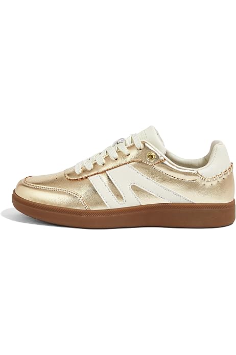 nautica rose gold sneakers