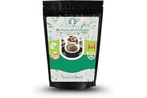 AYURVEDASHREE Triphala Powder 200 Gm | Combination of Amla, Haritaki & Bibhitaki | Non GMO | Vegan.