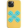 OCTOBUDDY Mini Silicone Suction Phone Case Adhesive Mounts - Hands-Free, Strong Grip Holder for Selfies and Videos - Durable, Easy to Use - iPhone and Android Compatible - 6 x 1" x 1", Turquoise