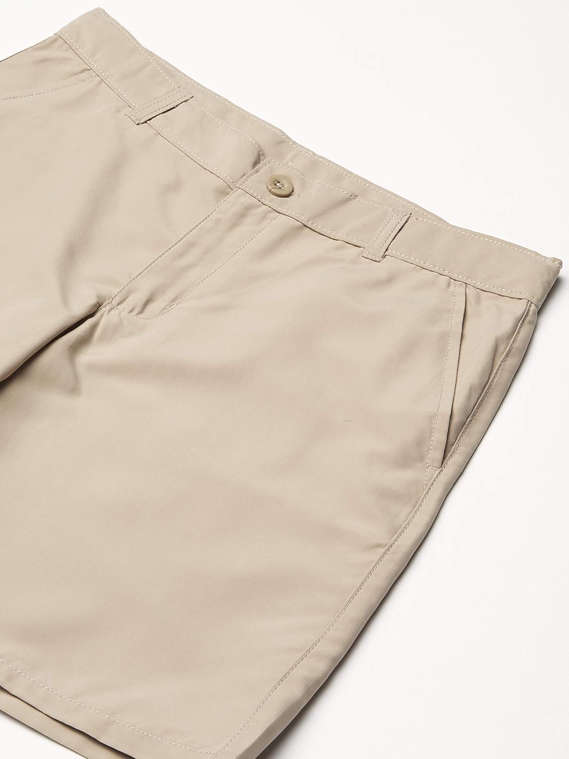 Chaps Boys' School Uniform Flat Front Performance Short: Clothing