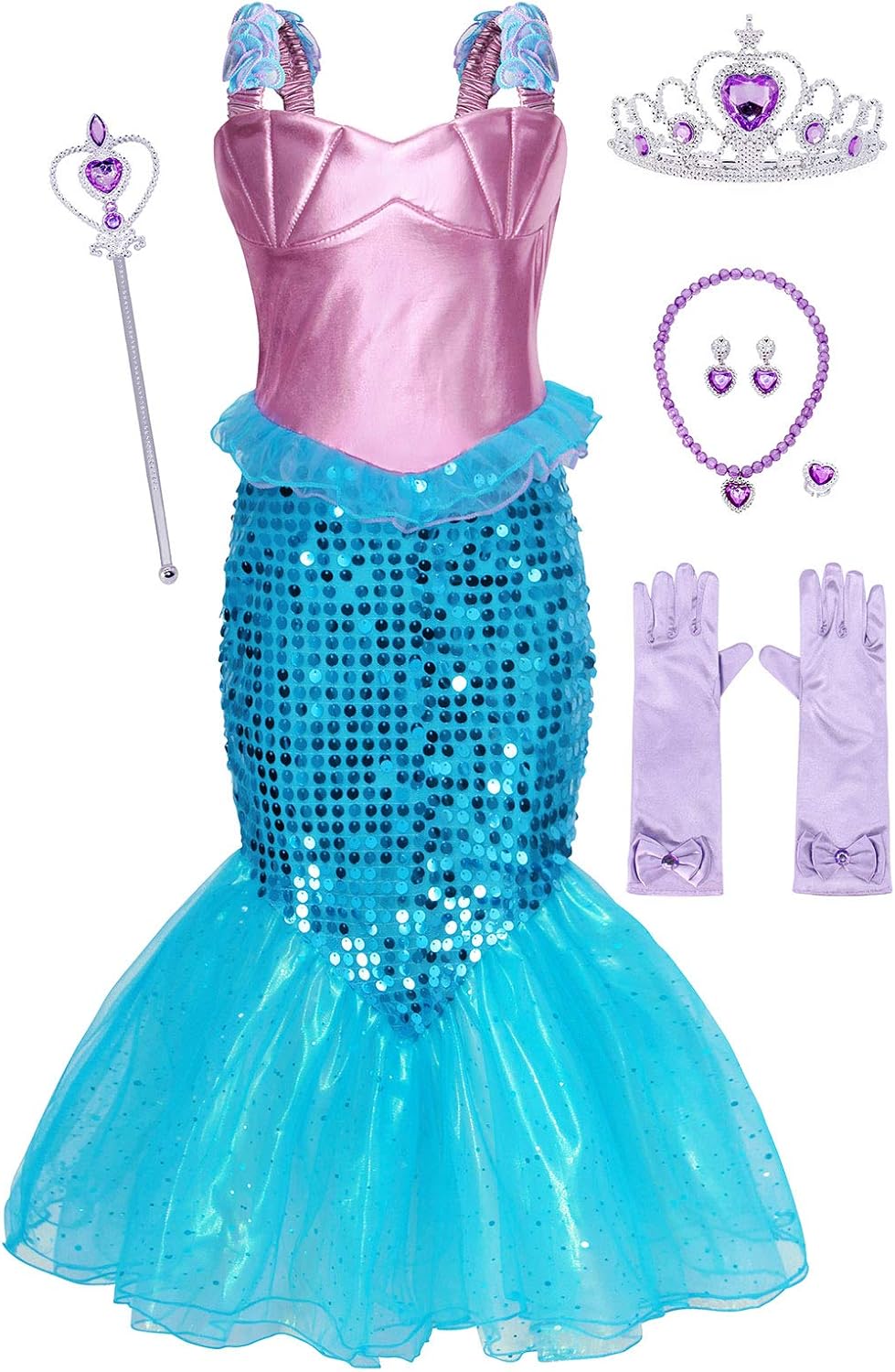 ariel dress up dress