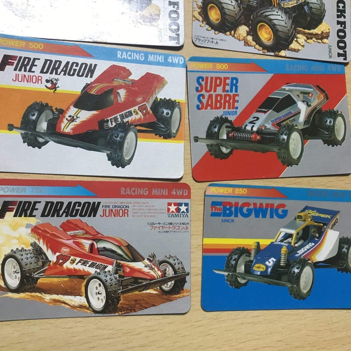 Amazon レーサーミニ四駆 カードダス ダッシュ四駆郎 タミヤ ミニ四駆 Tamiya 当時物 カ 通販