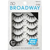 Broadway Eyes Strip False Eyelashes Multipack Fake Eyelashes Natural to Dramatic Look Lash Set 5 Pairs (21)