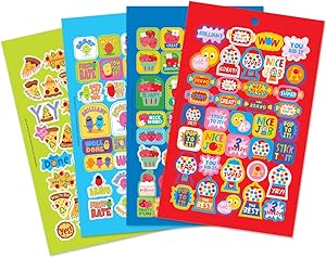 Eureka Scented Motivational Stickers for Kids and School Teachers, 302pcs