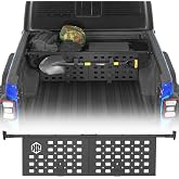 Hooke Road Gladiator Bed Divider MOLLE Panel for 2020-2026 Jeep Gladiator JT Camping Accessories, Movable Truck Bed Separator Tools Storage Organizer Cargo Rack