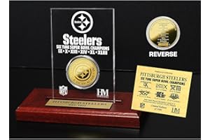 Highland Mint Pittsburgh Steelers Super Bowl Champions Etched Acrylic